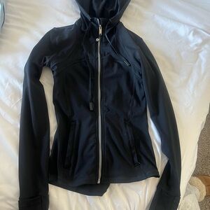 Black Women's Hooded Jacket